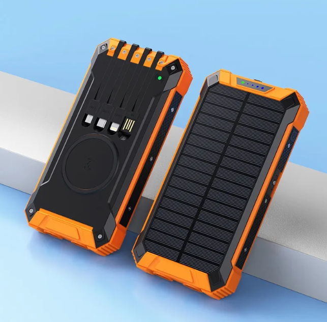 Solar Charge Wireless Power Bank