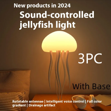 Jellyfish LED Night Lamp