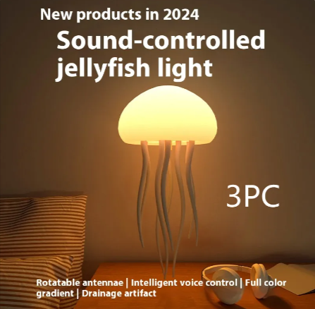 Jellyfish LED Night Lamp