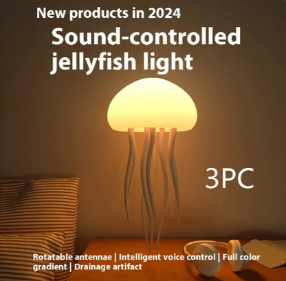 Jellyfish LED Night Lamp