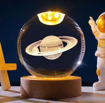 3D Laser Lamp - Virgin Mary with Crystal Ball Set