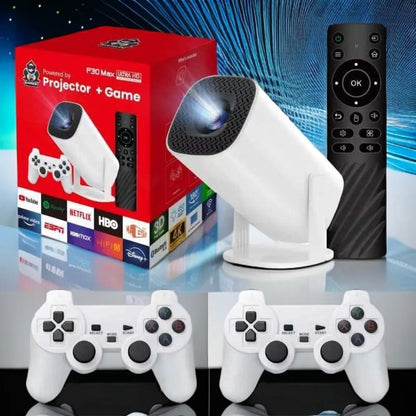 Proyector de Juegos HD 4K Nítido y Suave