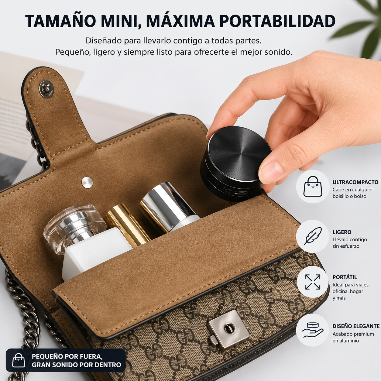 Altavoz Bluetooth de Conducción Ósea