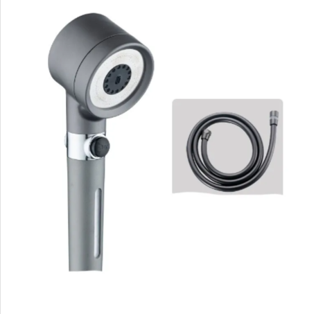 Cabezal de Ducha de Alta Presión de 3 Modos – Grifo Portátil de Lluvia con Filtro