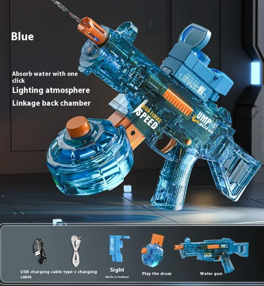 Pistola de Agua Eléctrica UMP45 Light de Gran Capacidad