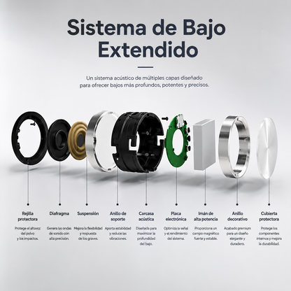Altavoz Bluetooth de Conducción Ósea