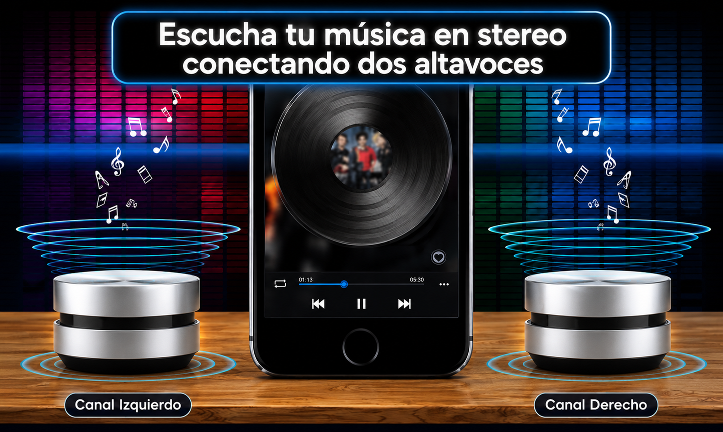 Altavoz Bluetooth de Conducción Ósea