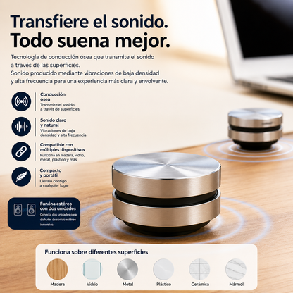 Altavoz Bluetooth de Conducción Ósea