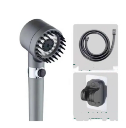 Cabezal de Ducha de Alta Presión de 3 Modos – Grifo Portátil de Lluvia con Filtro
