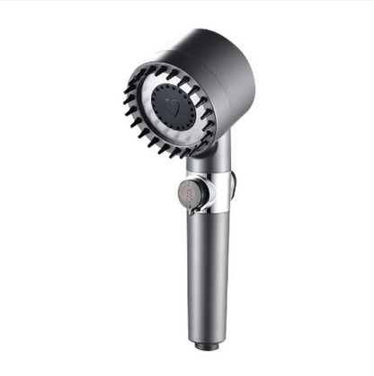 Cabezal de Ducha de Alta Presión de 3 Modos – Grifo Portátil de Lluvia con Filtro