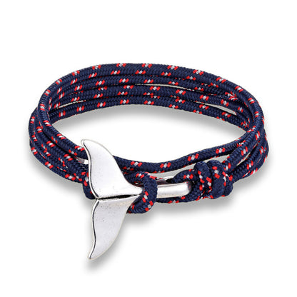 Paracord Bracelet with Anchor Style Design