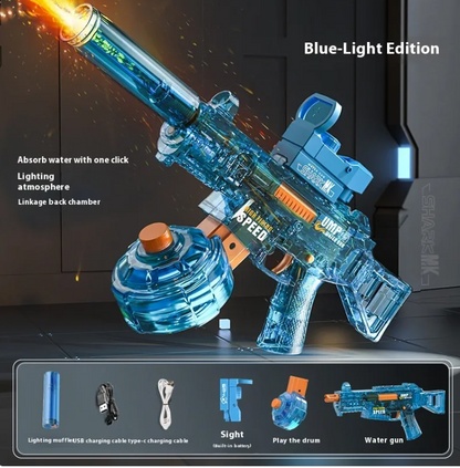 Pistola de Agua Eléctrica UMP45 Light de Gran Capacidad