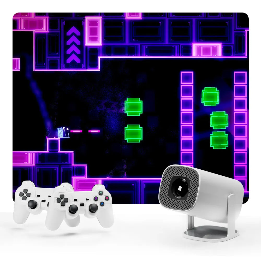 Proyector de Juegos HD 4K Nítido y Suave