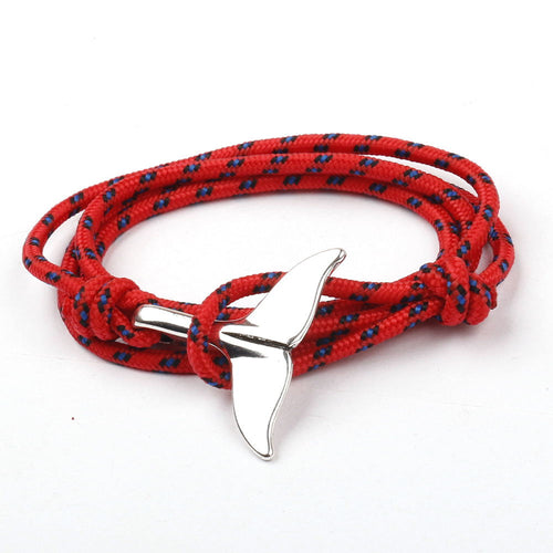 Paracord Bracelet with Anchor Style Design