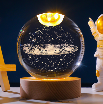 3D Laser Lamp - Virgin Mary with Crystal Ball Set